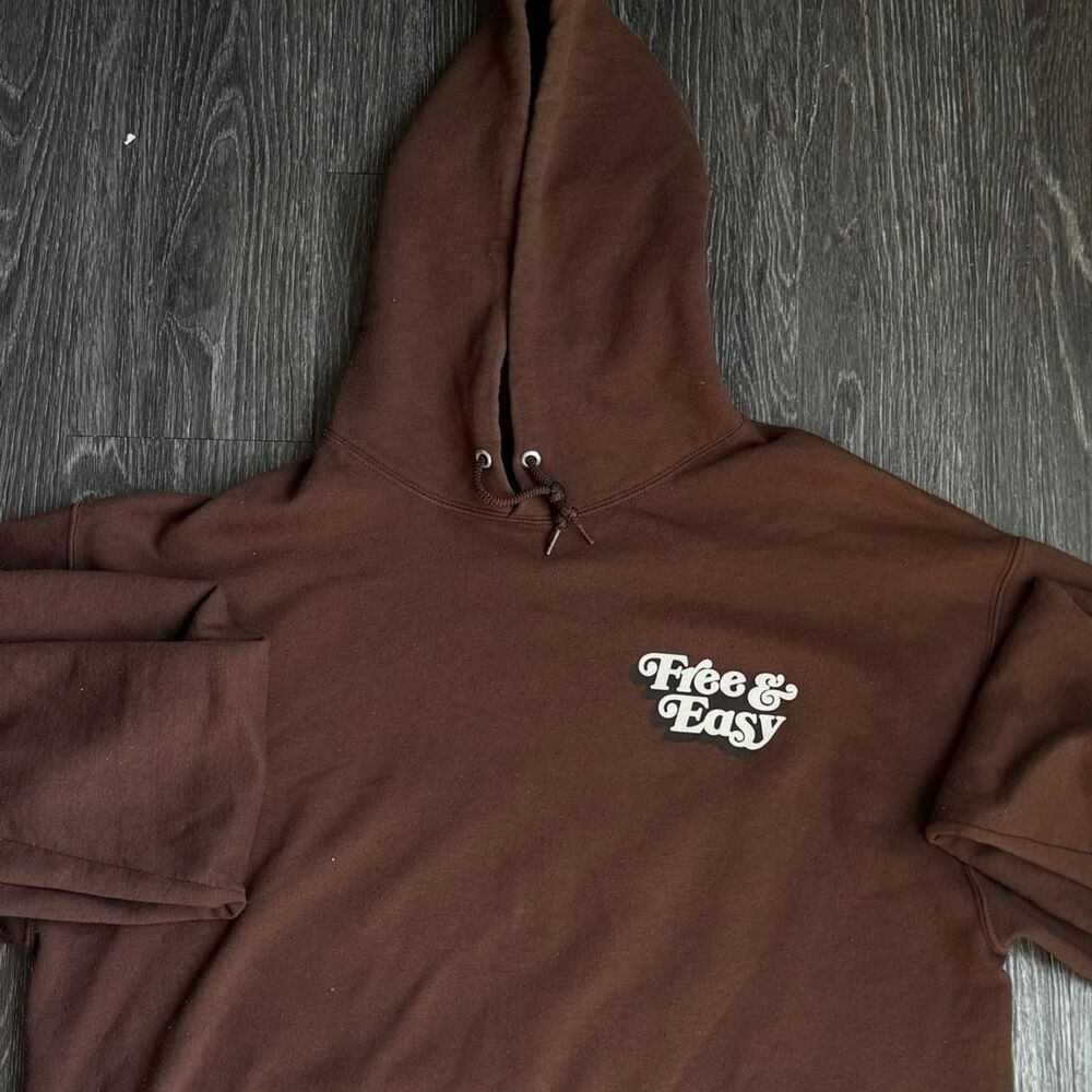 Free-easy Women's Brown Hoodie